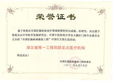 肛肠救助行